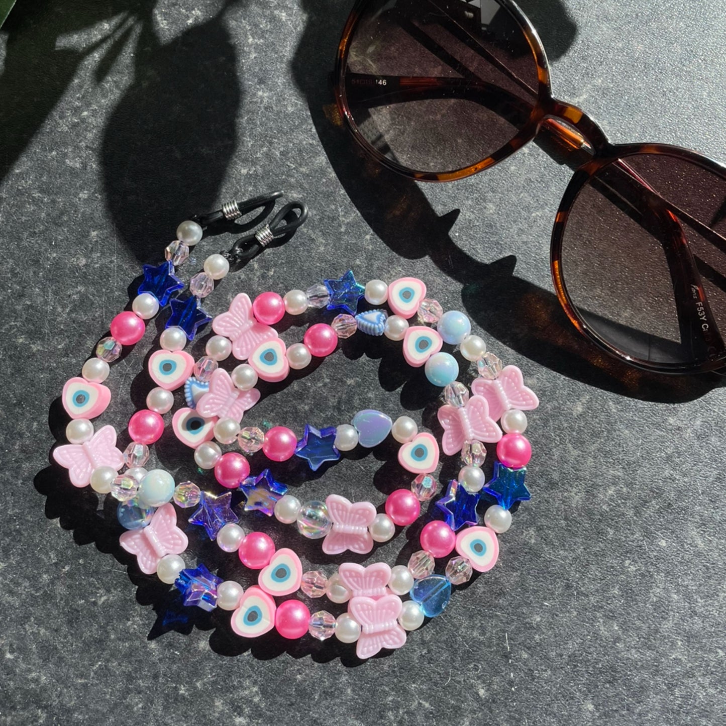 Beaded Glasses Chain