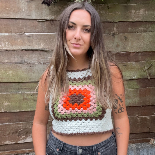 Granny Square Vest - Samples