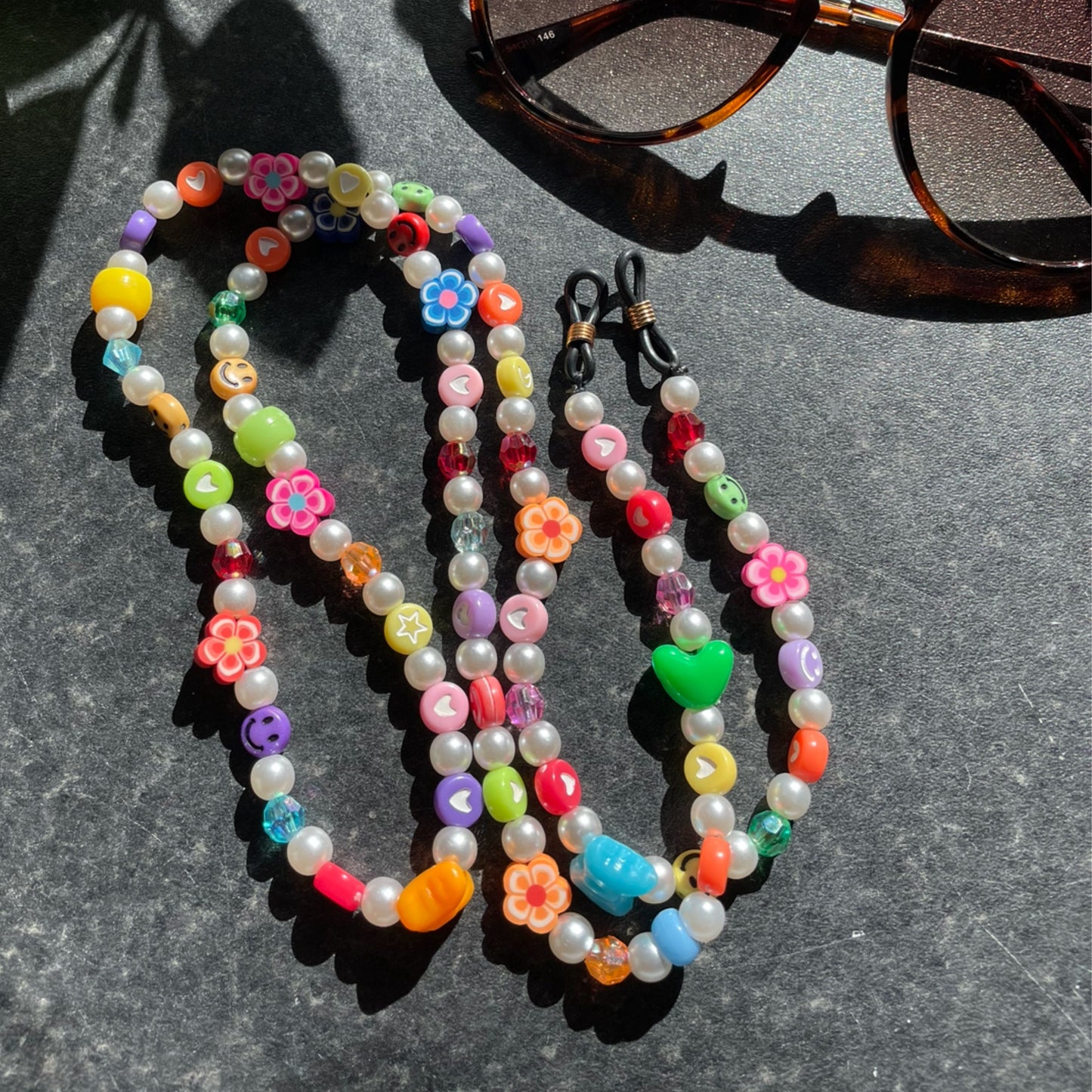 Beaded Glasses Chain