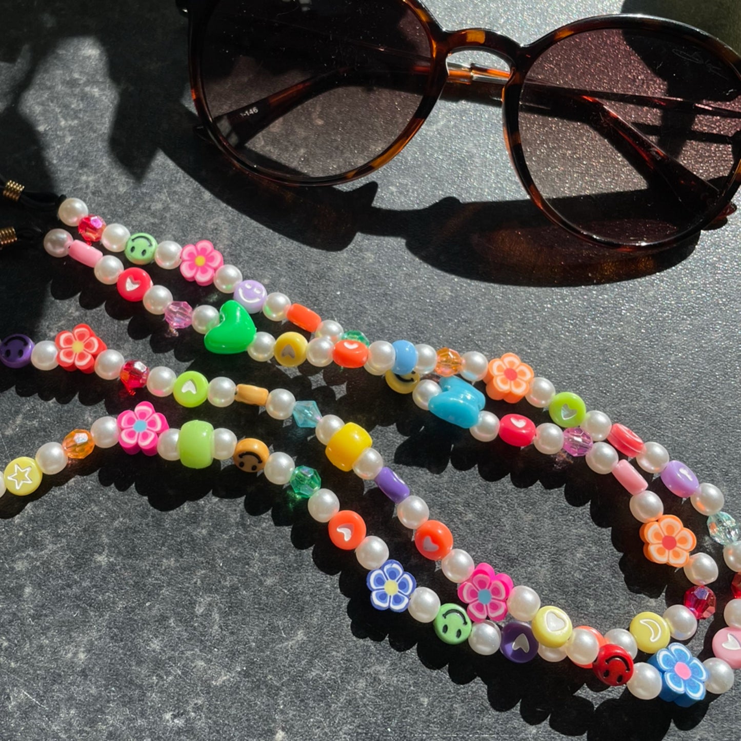 Beaded Glasses Chain