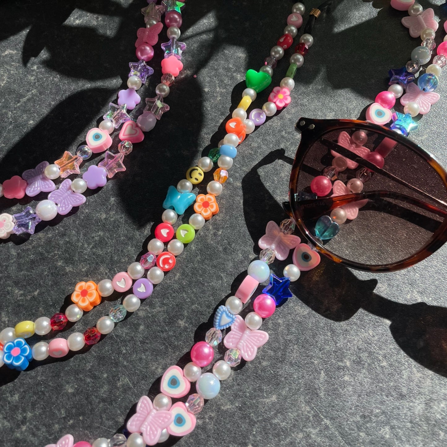 Beaded Glasses Chain