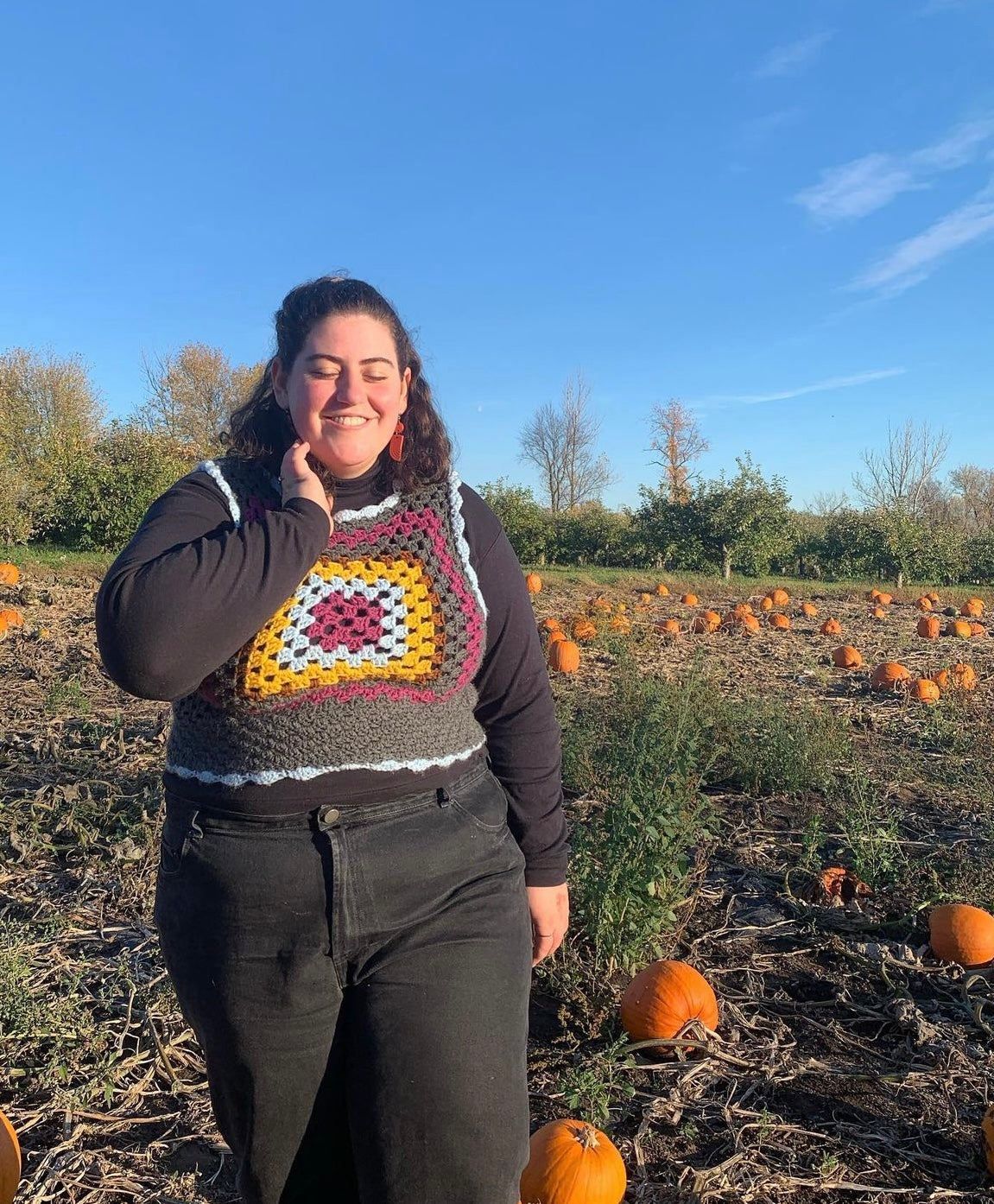70s Granny Square Vest - PDF Pattern