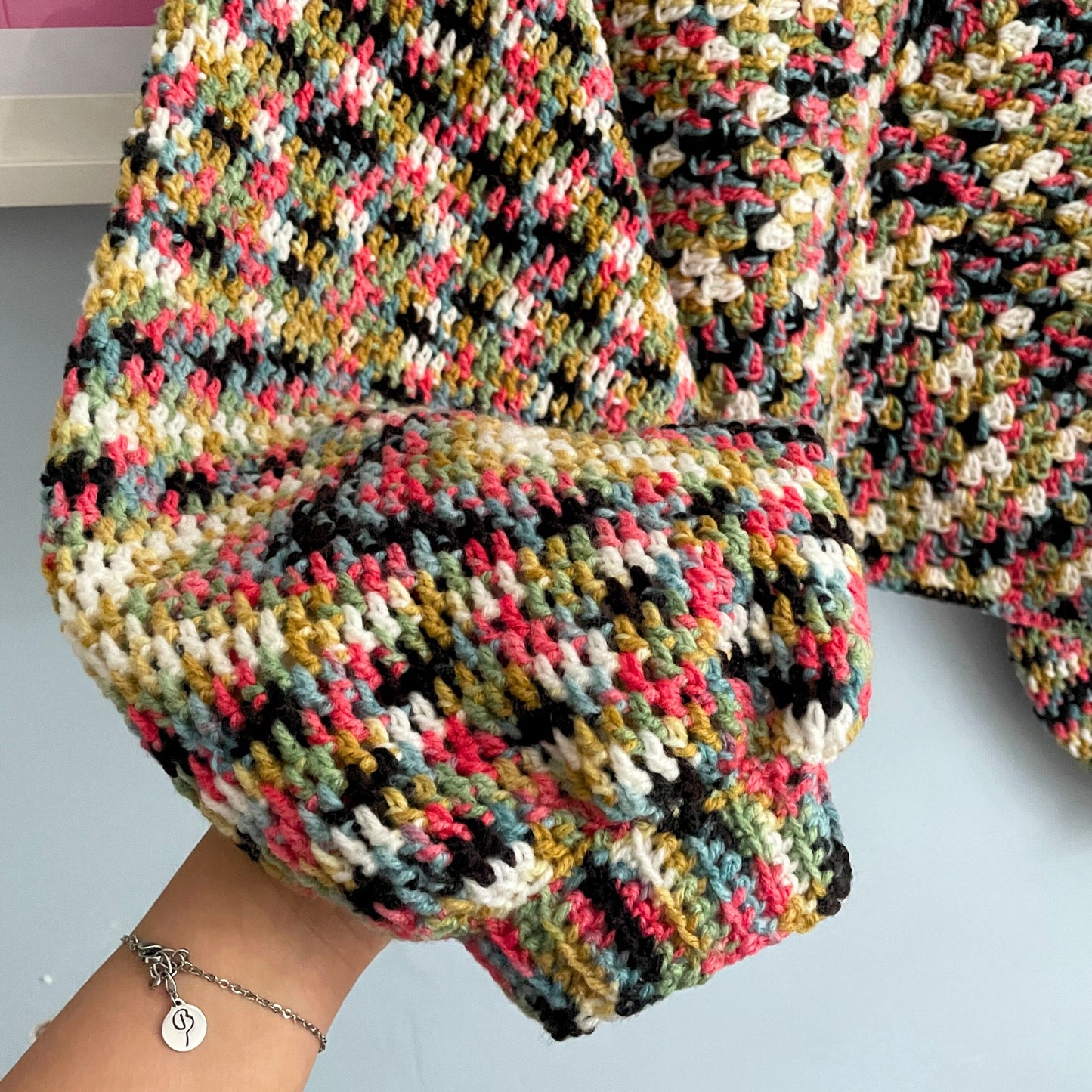 Wavy Print Jumper - Size M