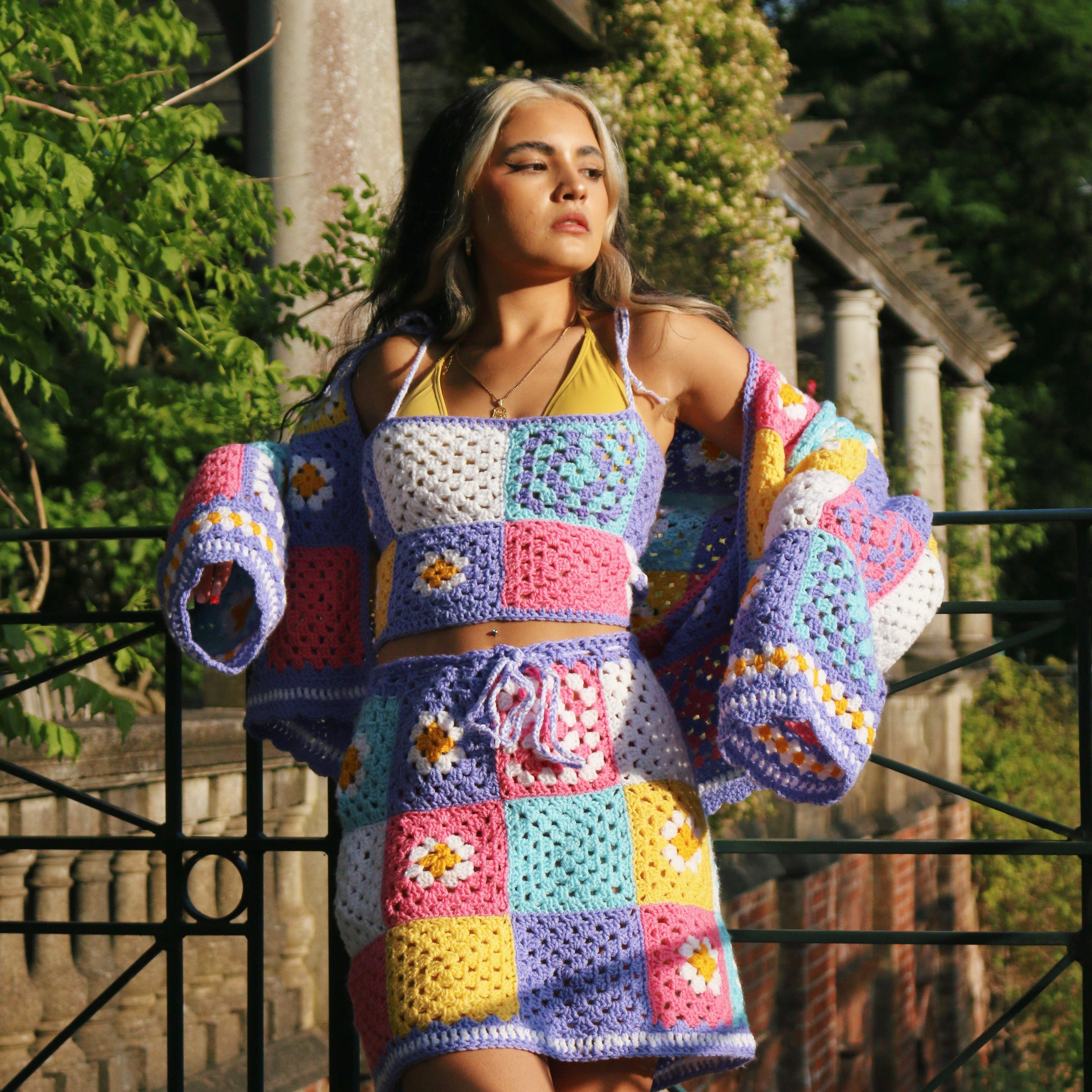 Hooked by lou crochet festival set