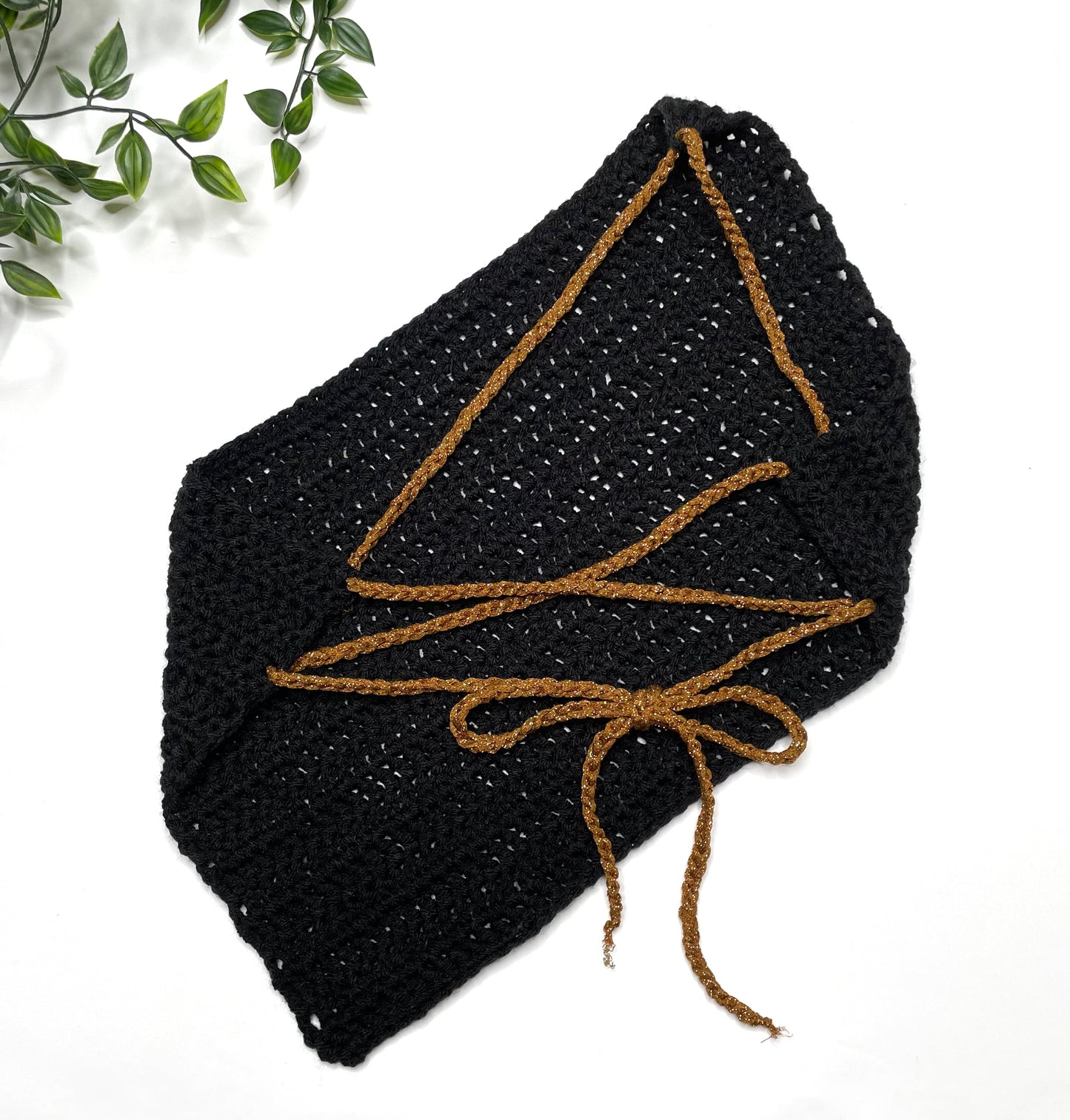 Asymmetric Crochet Party Top - PDF Pattern