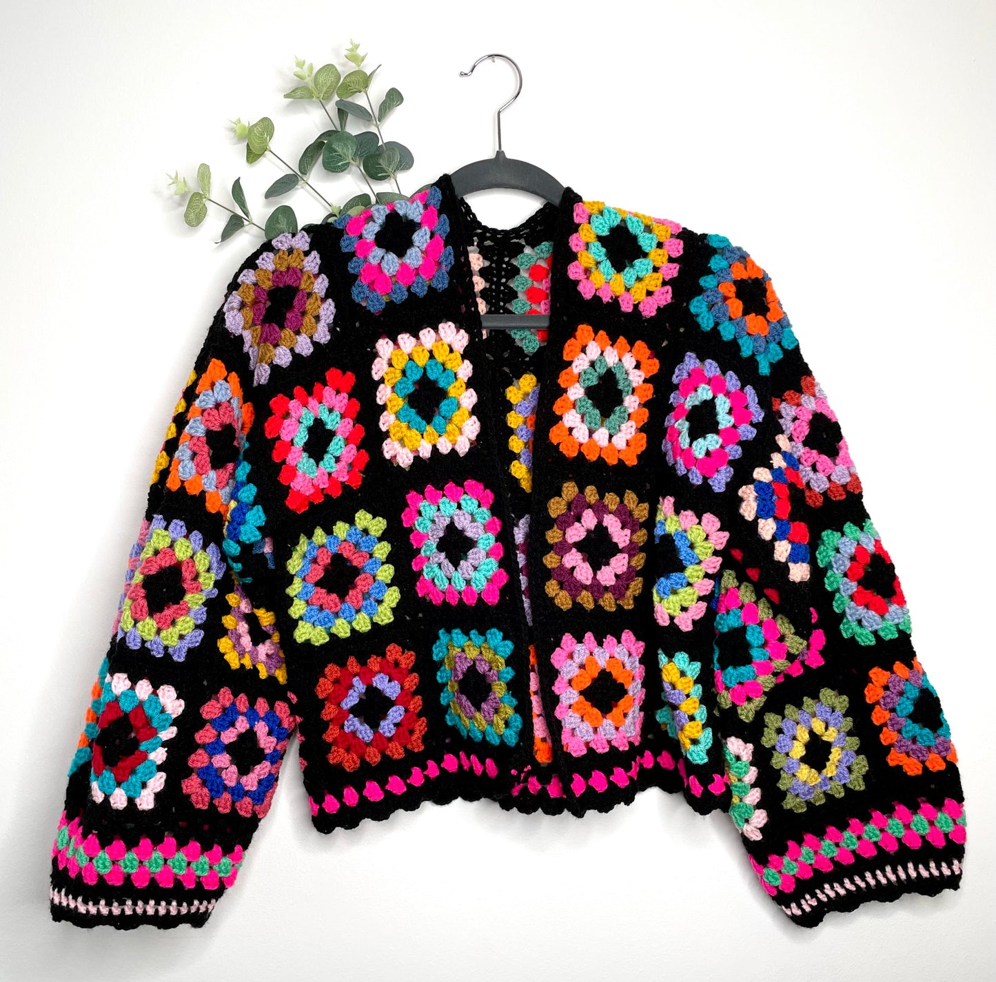 Hooked By Lou Granny Square Crochet Pattern