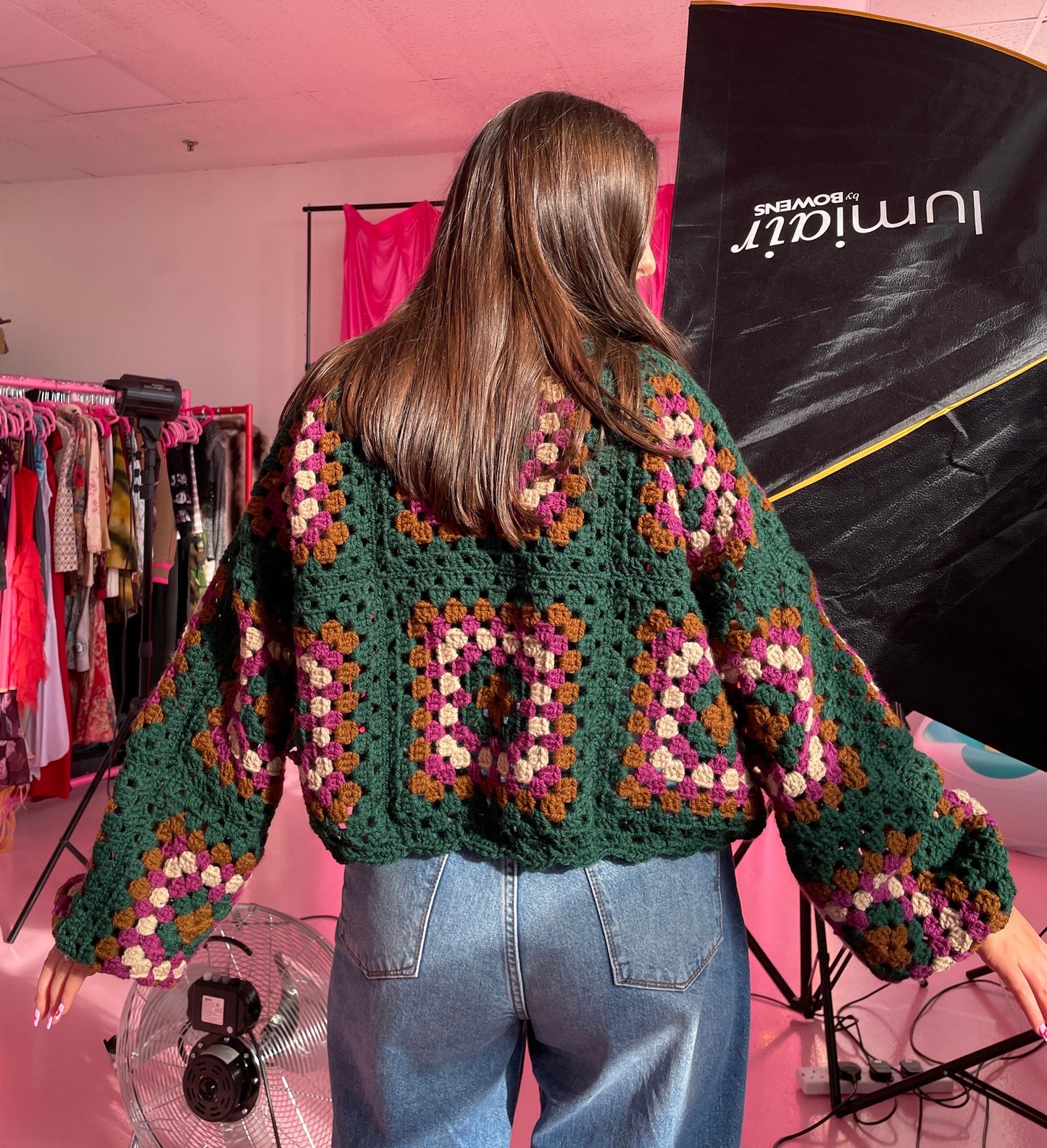 Hooked By Lou Custom Crochet Cardigan