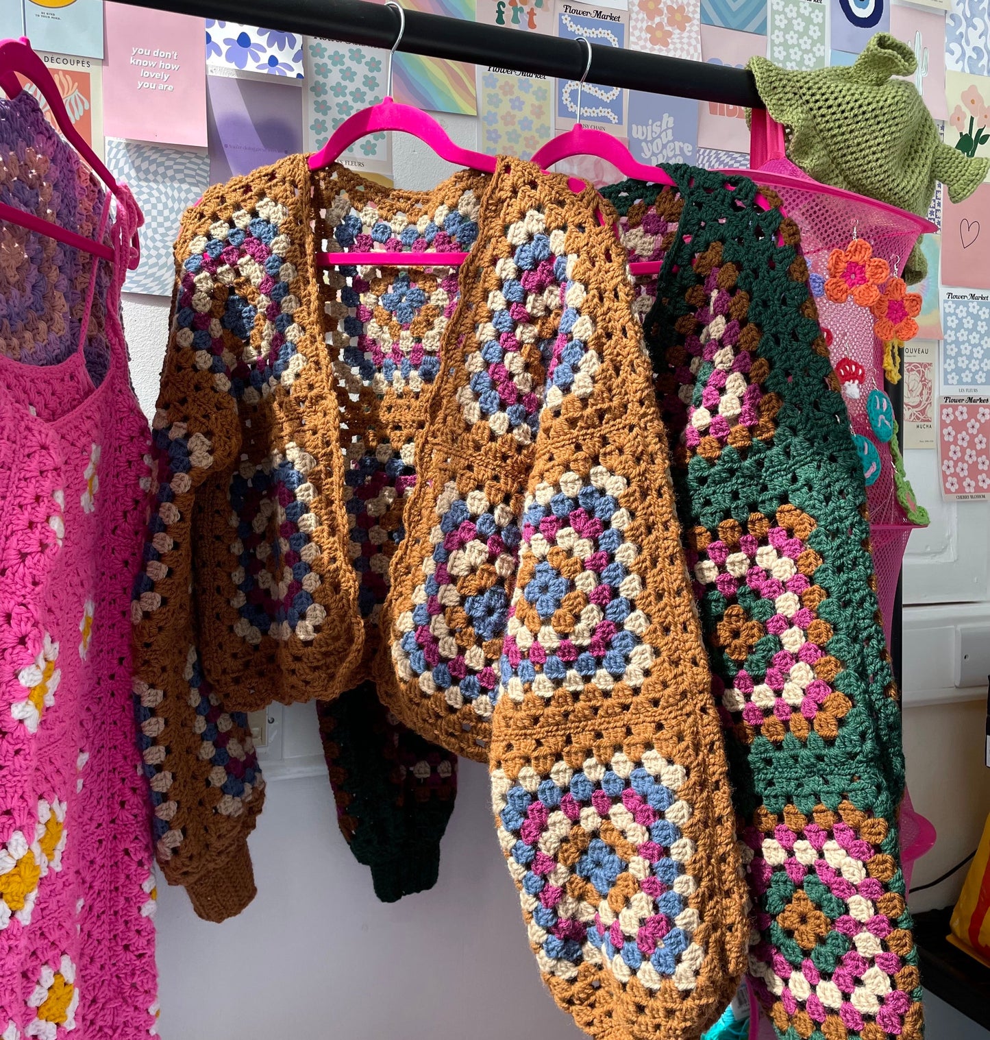 Hooked By Lou Custom Crochet Cardigan