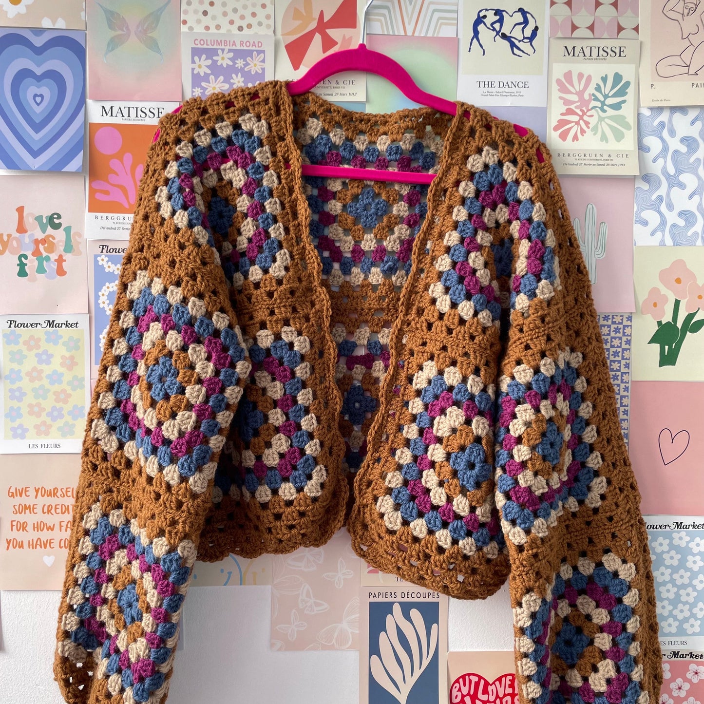 Hooked By Lou Custom Crochet Cardigan