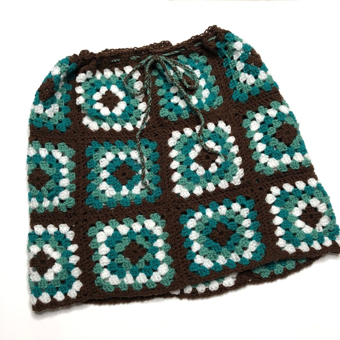 Granny Square Skirt - PDF Pattern