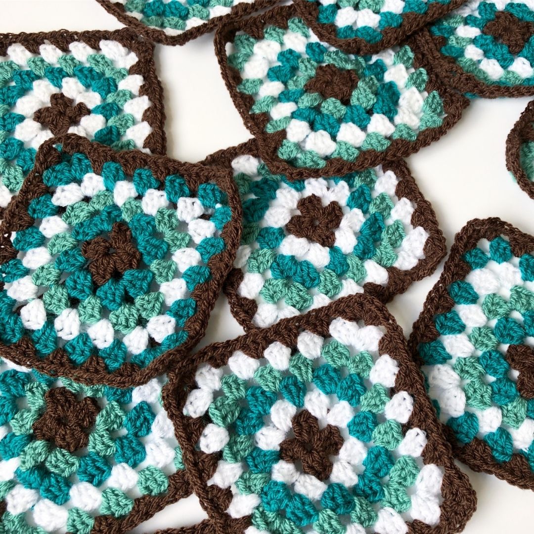 Granny Square Skirt - PDF Pattern