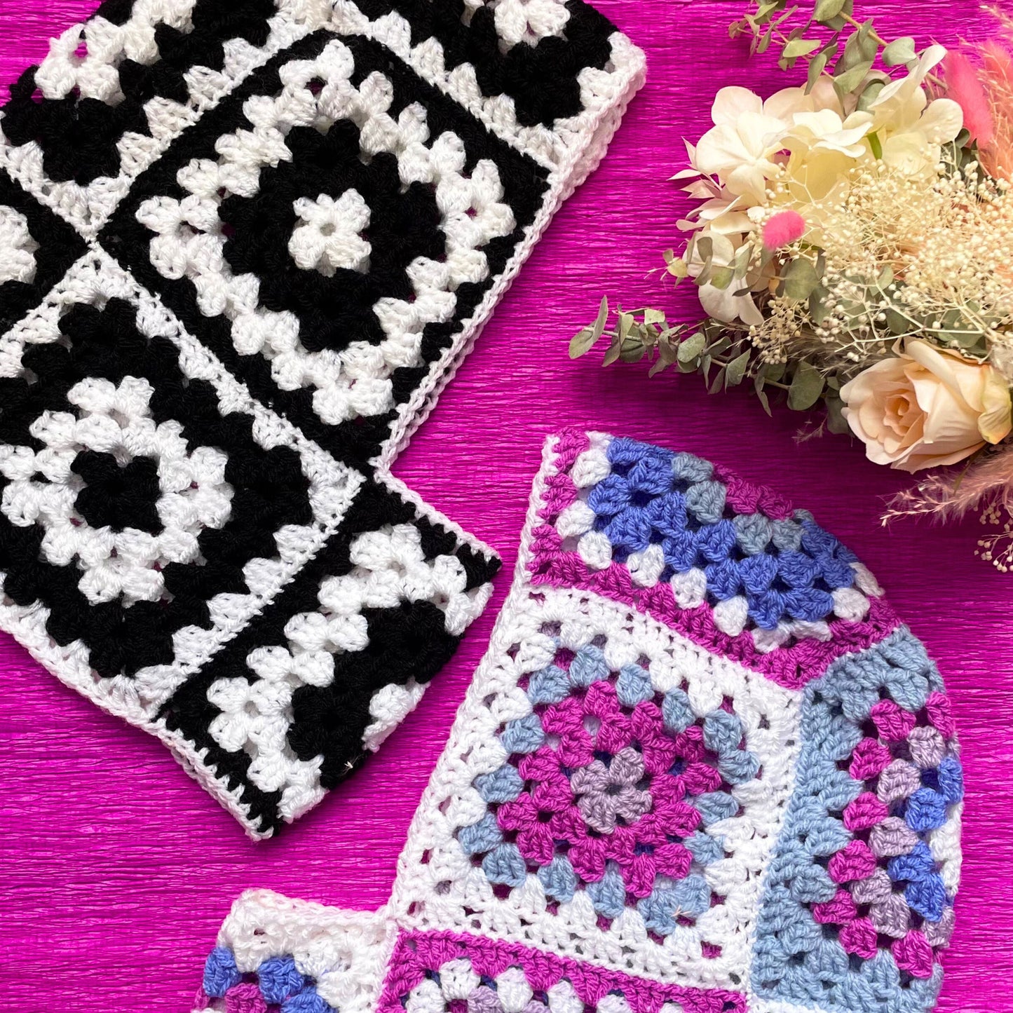 Handmade Monotone Crochet Balaclava