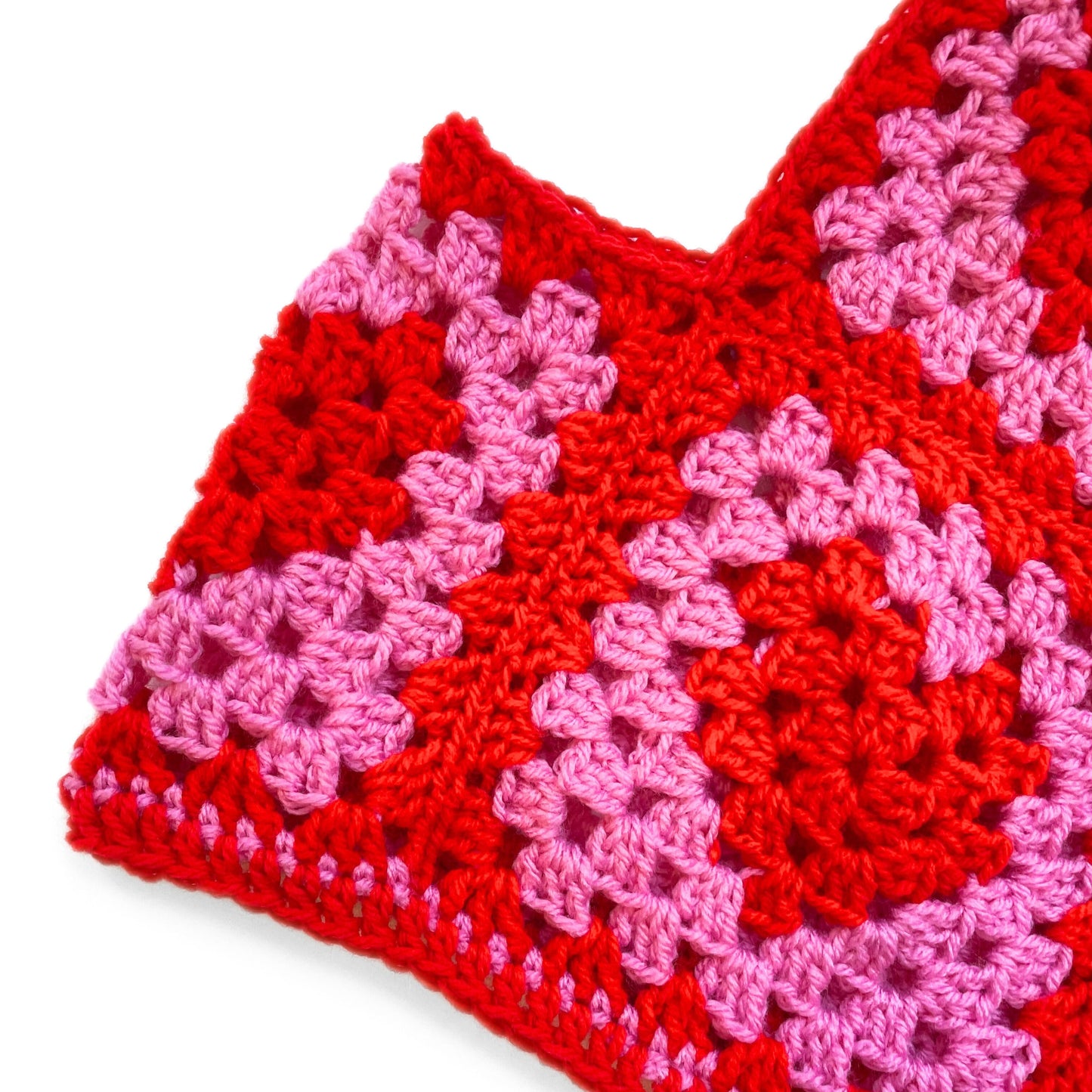 red and pink colourful balaclava