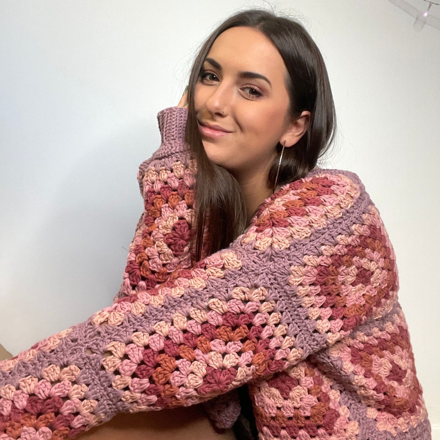 Hixiiee Cropped Crochet Cardi - PDF Pattern