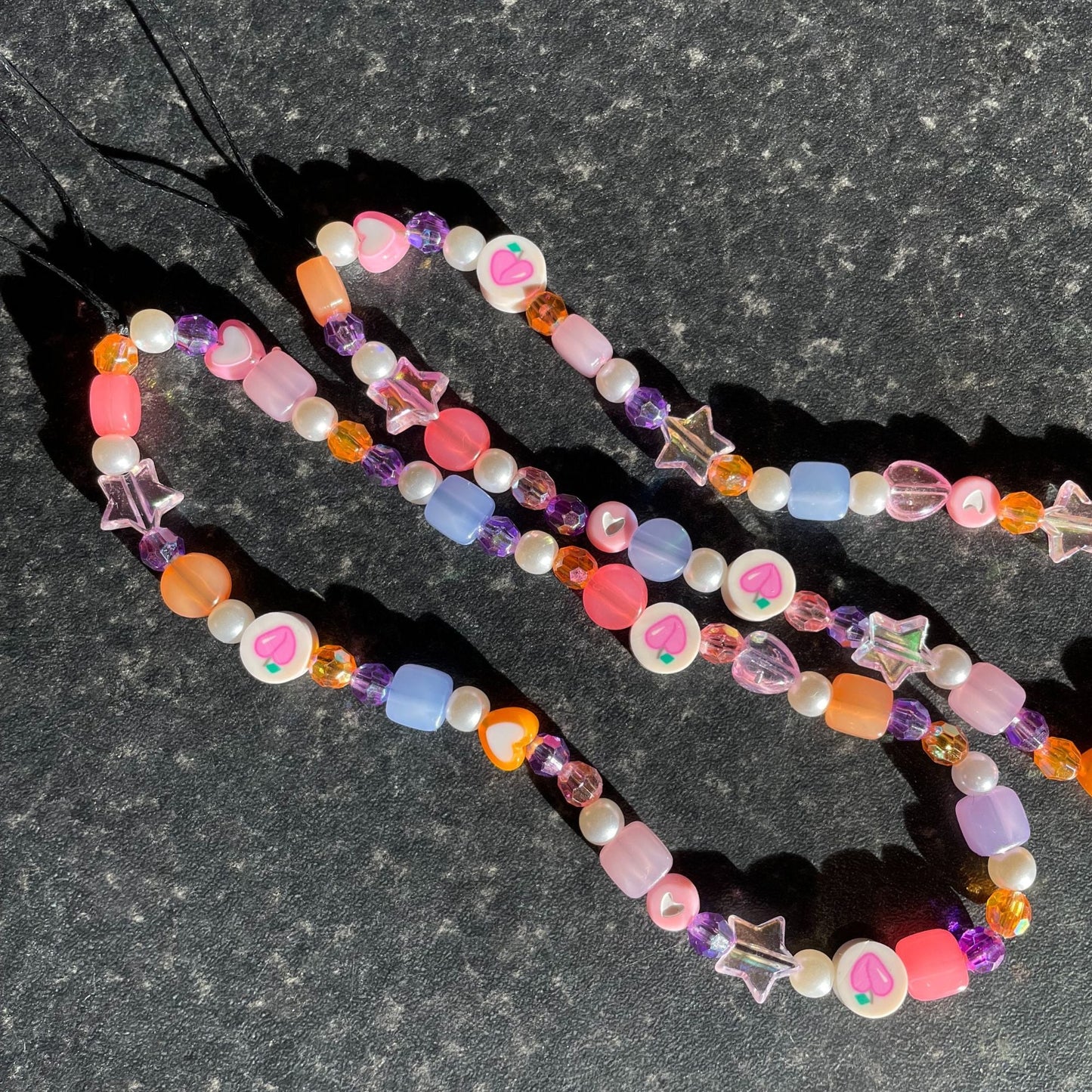 Mystery One-Off Beaded Phone Charm