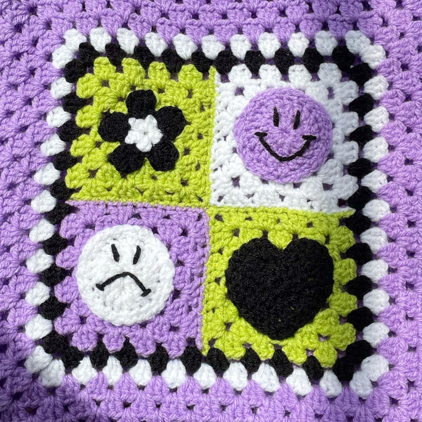 Mixed Emotions Vest - Crochet Pattern PDF