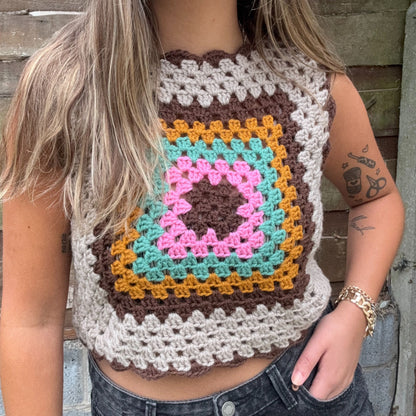 Granny Square Vest - Samples
