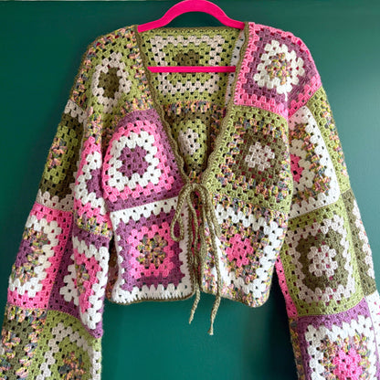 Forest Fairy Crochet Cardigan - Size S/M