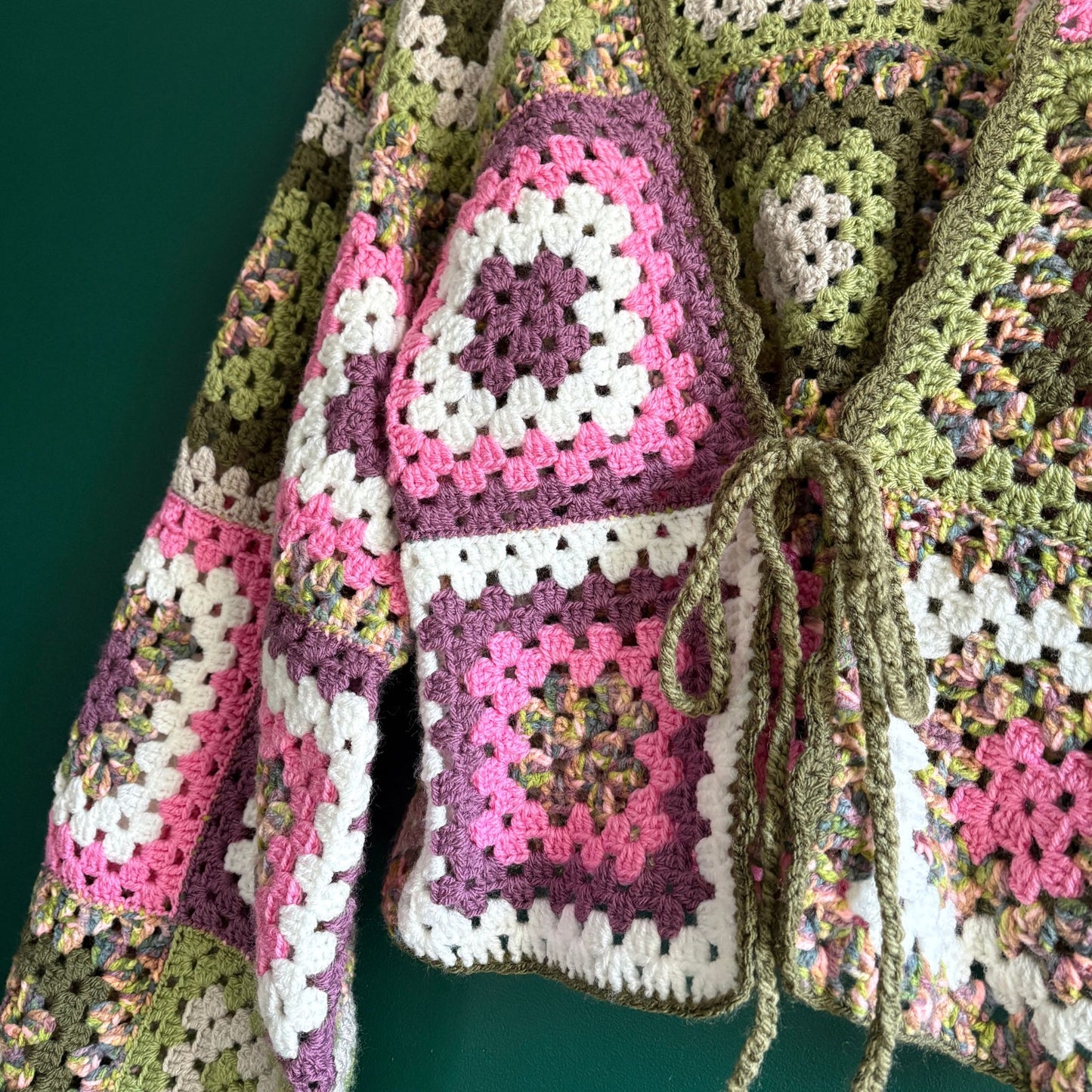 Forest Fairy Crochet Cardigan - Size S/M