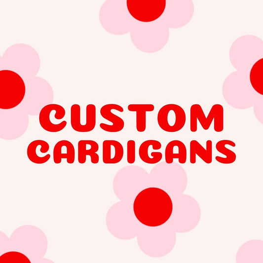 CUSTOM Crochet Cardigan - Choose Your Colours