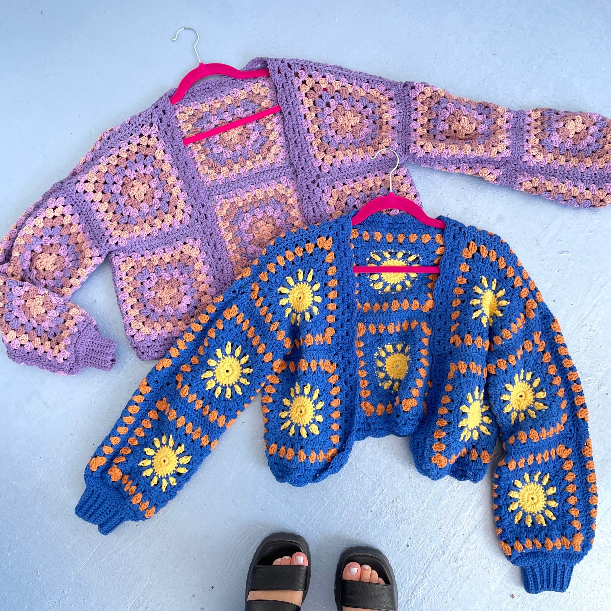 Hixiiee Sun Cardigan Crochet Pattern