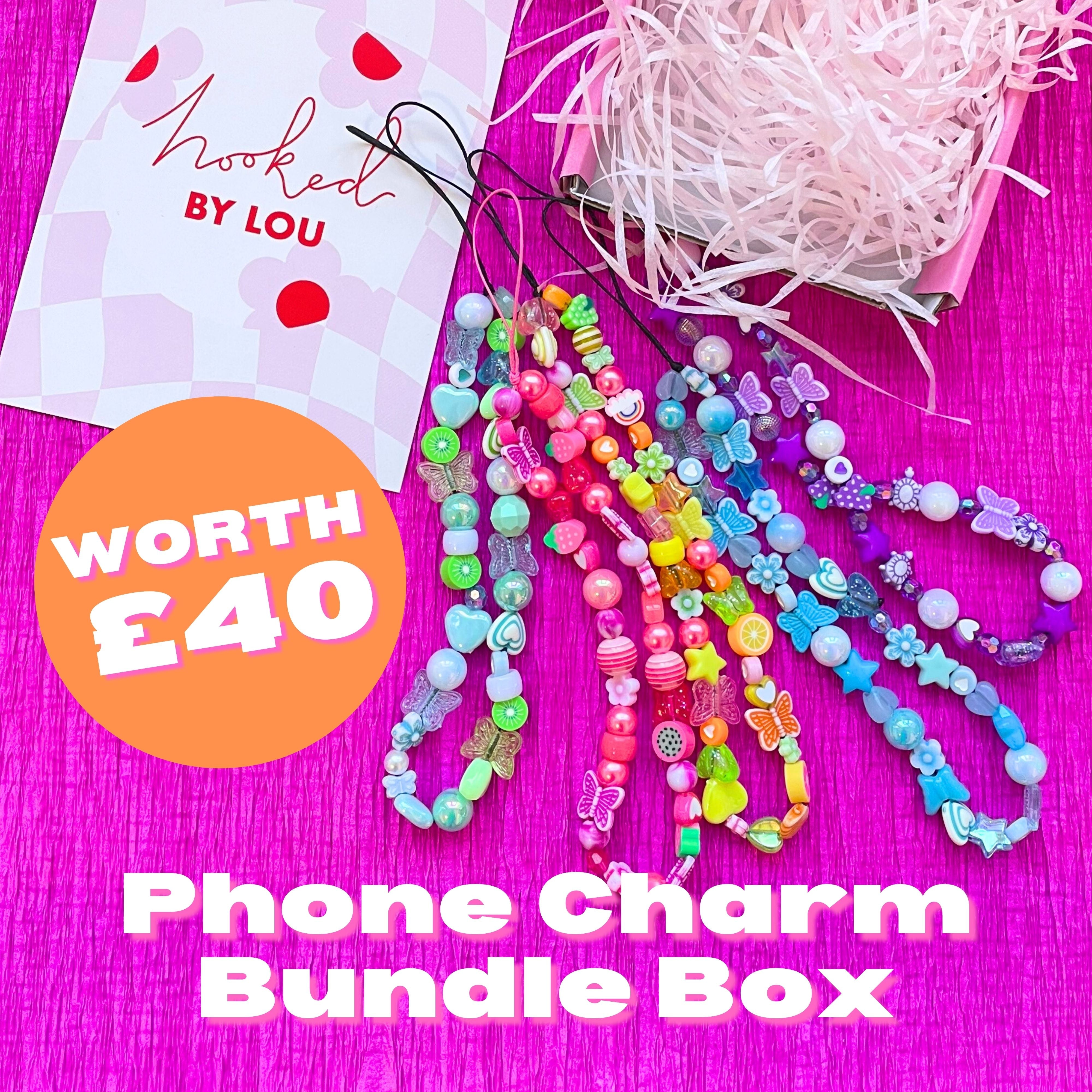 Custom Phone outlet Charm Bundle